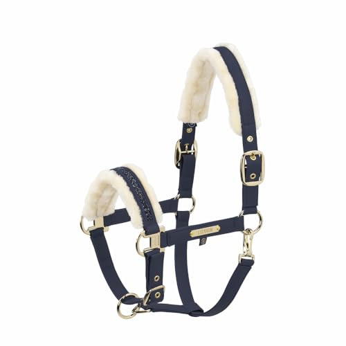 Eskadron Faux Leather Jewel FF Navy - WARMBLUT | Farbe: navy , Größe: W