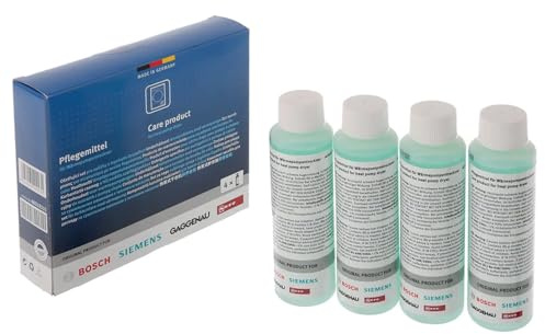 Reliapart Heat Pump Dryer Care Set (4x125ml) (1 Pack) for Siemens iQ Series Heat Pump Tumble Dryers Integrated Care System BSH Care Kit Maintenance Cleaning Solution Laundry