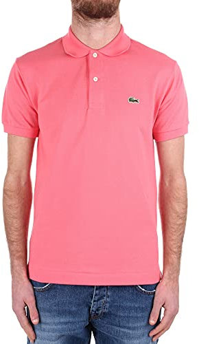 Lacoste L1212, Polo Uomo, Rosa (Amaryllis), S