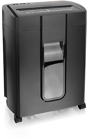 Peach PS500-70 Partikelschnitt Aktenvernichter, 16 Blatt, 18 Liter / 200 DIN A4, 5 x 32 mm Partikel & Amazon Basics - Schmiermittelblätter für Aktenvernichter, 24er-Pack