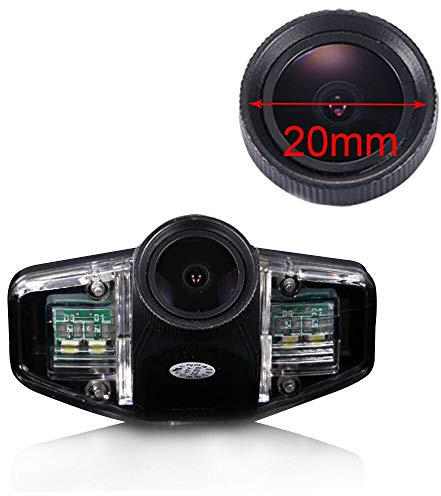 Neues 20mm Objektiv HD Farbe Einparkhilfe Auto Rückfahrkamera, Super Weitwinkel wasserdichte Nachtsicht Car Camera für Honda Accord Civic EK/FD Odyssey Pilot Acura TSX