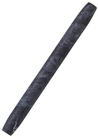 JLCP Rouleau À Pâtisserie De Marbre Naturel, 25 Cm Professionnel De Cuisine Antiadhésif Rouleau De Pâte pour Pizza/Pâtes/Croûte À Tarte/Biscuit/Glaçage Fondant,Noir