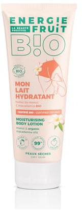 ENERGIE FRUIT |Feuchtigkeitsspendende Körpermilch | Bio-zertifiziert von Ecocert | Monoi- & Macadamiaöl | vegan | 200ml