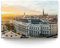 Wandbild Skyline Wien - 120cm x 80cm Leinwand auf Fertigrahmen + Aufhänger