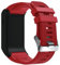 Armband Kompatibel mit Garmin Vivoactive HR Armband - Sport Silikon Uhrenarmband Replacement Wechselarmband Ersatzarmband für Garmin Vivoactive HR Smartwatch (Rot)