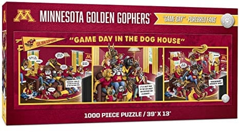 YouTheFan NCAA Minnesota Golden Gophers Game Day in The Dog House 1000 Teile Puzzle