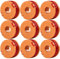 9 Pack Grass Strimmer Line Spool Accessories for Worx WG150E WG154E WG155E WG157E WG160E WG163E WG166E WG167E WG169E