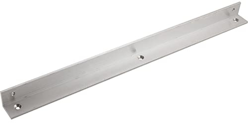 Eco Sturzfutterwinkel für Gleitschiene GSB (Türbeschlag), Richtung universal silber