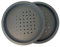 Chabrias Ltd Great British Bakeware 2 Pack 31cm Superior Double Coated Non-Stick Deep Pizza Pan Oven Round Crisper, Pizza Trays for Oven, Baking Tray, Large 12 Inch PFOA & BPA Free Made in England