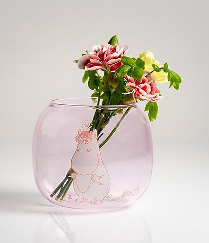 Muurla Tealight Holder Snorkmaiden, pink, Ø 11 cm, h 9,5 cm