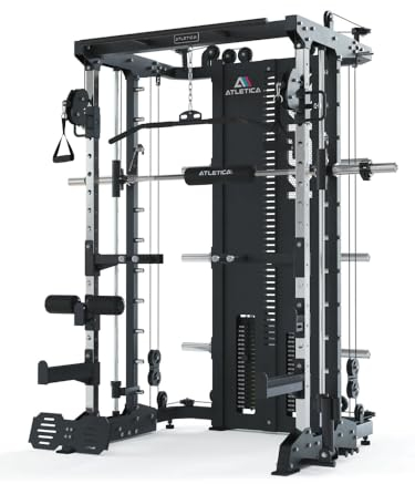 ATLETICA KSK Combat Set | Multipresse | 180kg Steckgewichte | Smith Machine | hohe Rahmenstabilität | 5-Jahre Garantie | Variant KSK Basic… Variants KSK Basic