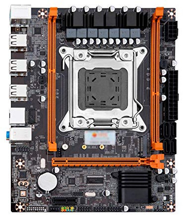 Scheda madre adatta per scheda madre X79 X79-4M REV2.0 M.2 MATX con Intel Xeon E5-2620 V2 2.1GHz CPU 28GB (16GB) DDR3 1600MHz RECC RAM Memory Motherboard