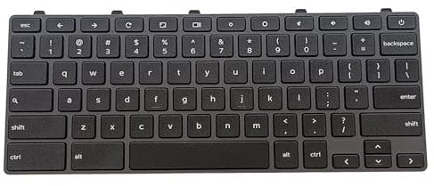Lyinsen Replacement Laptop Keyboard for Dell Chromebook 11 3100 3110 3400 5190 US 00D2DT 0D2DT