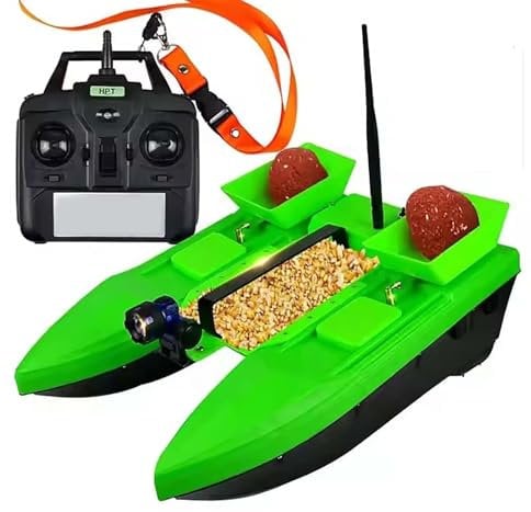 GPS RC Fishing Boat 3.3 lbs Loading Bait Boat wireless intelligence for carp fishing auto cruise 500M Distance control intelligent Large capacity dual battery Double Motor for Ocean Lake Fishing