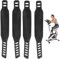 Pedalriemen Fahrrad,4pcs Pedal Straps,Universal Pedalriemen,Pedalriemen für Heimtrainer,Pedalriemen für Stationäre Fahrräder,Einstellbare Länge Pedal Straps,Passend für die meisten Heimtrainer