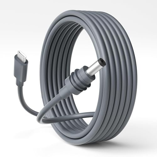 Starlink Mini-USB-C-auf-DC-Netzkabel, 100 W USB-Typ-C-Eingang auf wasserdichtes Hohlstecker-Ladekabel,starlink kabel,kompatibel mit 65 W PD-Quelle für zuverlässige und langlebige (Type-C, 20M)
