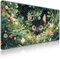 Acezeek Schreibtischunterlage Gaming Mauspad, Mousepad XXL 900 * 400MM Mouse Pad mit Wasserdicht und Anti-Rutsch Basis für Büro&Zuhause Verbessert Geschwindigkeit(Katze)