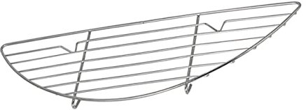 HEMOTON BBQ-halbkreisgitter Kühlregale Zum Backen Abfluss Zange Kettensäge Trichter Schlüssel Spender Fortschrittlich Sieb Fangen Bratpfanne Rost Ölsprühgerät Edelstahl 304 Silver