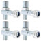 LT Easiyl 4pcs M6 Bicycle Brake Weldtite Caliper Side Pull Cable Adjuster for Road Mountain Bikes