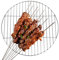 Grille de barbecue | Maille de cuisson de rechange de 37 cm | Grille de cuisson de 700 g | Plateau rond en acier inoxydable pour camping, pique-nique, barbecue dans le jardin