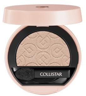 Collistar Impeccabile Ombretto Compatto, Make-up Occhi a Lunga Durata, Texture Morbida e Multi-Finish, Facile da Sfumare, 425 Champagne Satin, 3 g