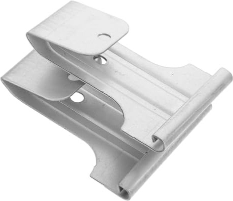 Lurrose 2pezzi Ganci Per Porta Scorrevole Anti-intrusione Con Catenaccio Rinforzato Per Porte Tapparella Interni Ed Esterni Blocco Meccanico Sicuro e Resistente