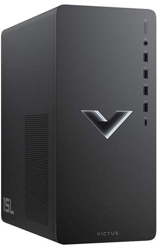 HP Victus 15L TG02-2001NA | Intel Core i5-14400F | 16GB RAM | 512GB SSD | Dedicated NVIDIA GeForce RTX 3050 Graphics | Windows 11 Home | High-Performance Gaming Tower PC
