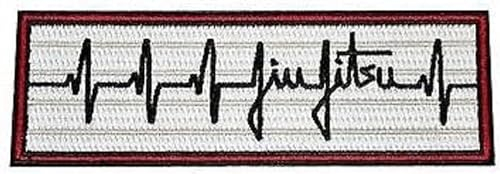 Grappling Bügelbild (4,5 Zoll) BJJ Gi Brazilian Jiu Jitsu Badge BJJ Kimono Kampfsport Patches DIY Geschenk Patches