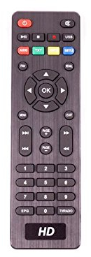 Opticum 8834 Fernbedienung RCU-026 für HDXC310, LION3, UNT300, C100 schwarz