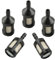 Poweka Lot de 5 Filtres à Essence ZF-1 pour ZAMA Homelite 49422 McCulloch 216985 MC-9182-310001 Tecumseh 410263