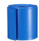 sourcing map Battery Wrap PVC Heat Shrink Tubing 50mm Flat Width for 18650 5 Meters Length Blue
