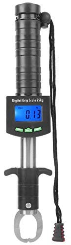 VGEBY Fish Lip Grabber, Professional Fish Holder Stainless Steel Digital Scale Fishing Grip Fishing Pliers Electronic Weight Scale Fishing Supplies