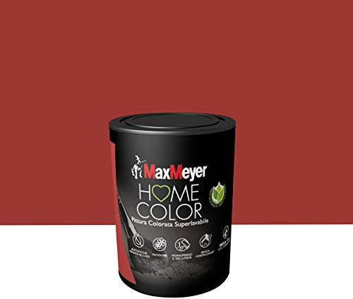 MAXMEYER PITTURA COLORATA SUPERLAVABILE HOME COLOR SCARLET 0,75L