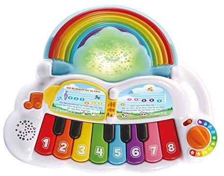 Vtech Babys Regenbogen-Keyboard 80-612404 Babyspielzeug, Bunt