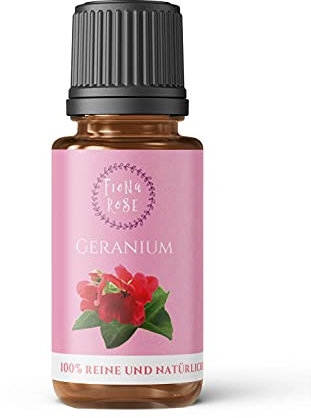 Olio essenziale di geranio naturale e puro.