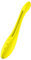 Satisfyer, Multifunktionen Vibrator, Elastic Game', über 16 Anwendungen, wasserdicht (IPX7), wiederaufladbar, hautfreundliches Silikon, Farbe:gelb
