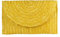 EVEOUT Women's Woven Straw Handbag Summer Clutches Purse Beach Vacation Bag Yellow