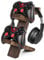 BEARUT Wood Game-Controller-Halter, Headset-Ständer, 2-stöckig, Universal-Controller, Gaming-Zubehör, Aufbewahrung, Ständer, Kopfhörerständer für Xbox-Serie, PS5, PS4