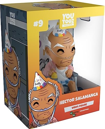 Youtooz Hector Salamanca 12,7 cm Vinyl-Figur, offizielles Lizenzprodukt Hector Salamanca Sammlerstück von Youtooz Breaking Bad Collection, Weiß, Rosa