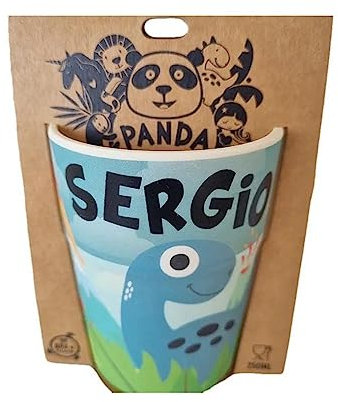 PLUS HOME Vaso o taza Con Nombre Personalizado o animal.Sergio