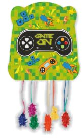 CONVER PARTY Piñata Gaming Party - Tierdekoration für Partys, Kinderpartys, Geburtstage und Feiern - Dekoration 33 x 28 cm