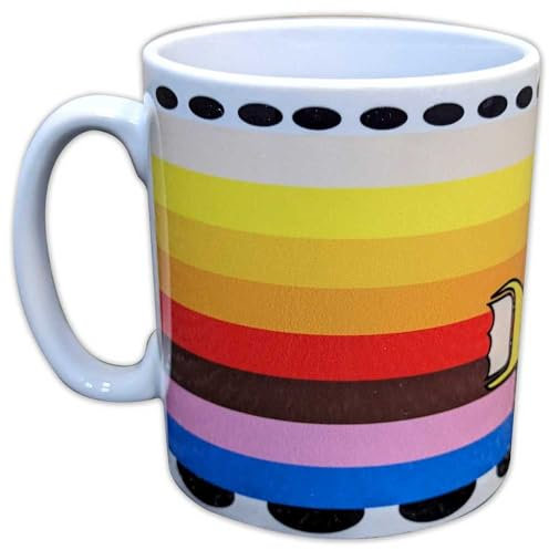 The Beatles Yellow Submarine Coloured Stripes Kaffeetasse One Size