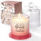 Geschenke für Frauen Duftkerze, Geburtstagsgeschenk für Frauen, Personalisierte Geschenke Weihnachten, beste Freundin, Mama, Duftkerze Weißer Pfirsich-Oolong 160g