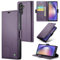Rerzoiro Cover per Samsung Galaxy A54 5G Custodia Portafoglio [Blocco RFID] Premium Pelle PU Wallet Case Flip Libro con Porta Carte Slot Supporto Flip Case per Samsung Galaxy A54, Viola