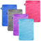 Gants de Toilette en Microfibre 5 Gants de Nettoyage du Visage Doux Chiffon de Bain en Microfibre en Toison de Corail Serviette de Visage Gants Démaquillants pour Le Bain Démaquillage 15 X 20cm