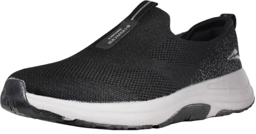 zpllsbratos Zapatillas Slip On Hombre Sneakers Tenis Sin Cordones Zapatos Caminar Deportivas Casual Comodos Ligero Transpirable 40-46（Negro，43）