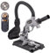 KATSU Tools Angle Grinder Clamp Stand 115/125mm, Heavy Duty Cast Base, Aluminum Alloy Bracket, 45 Degree Clamp Angle, 11 Cutting Discs, Vacuum Hose and Dust Bag Included