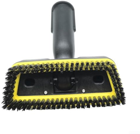 Handheld Brush with Removable Head for Karcher SC15 CTK1020 Designed for Effective Cleaning (Black)