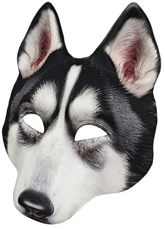 kinrguiyuez Hundemaske | Realistische Karnevalsmaske - Halloween für Karneval Maskerade Bühnenauftritt Kostüm Zubehör