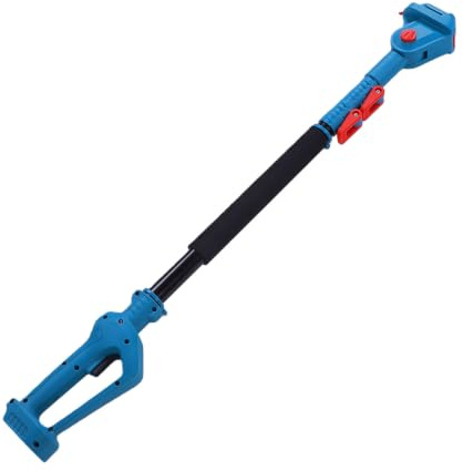 Cordless Pruning Shears Extension Pole Anti Slip Handle Electric Tree Pruner Pole 5.91 Ft Length for Garden for Electric Chainsaws with High Branch Function Blue